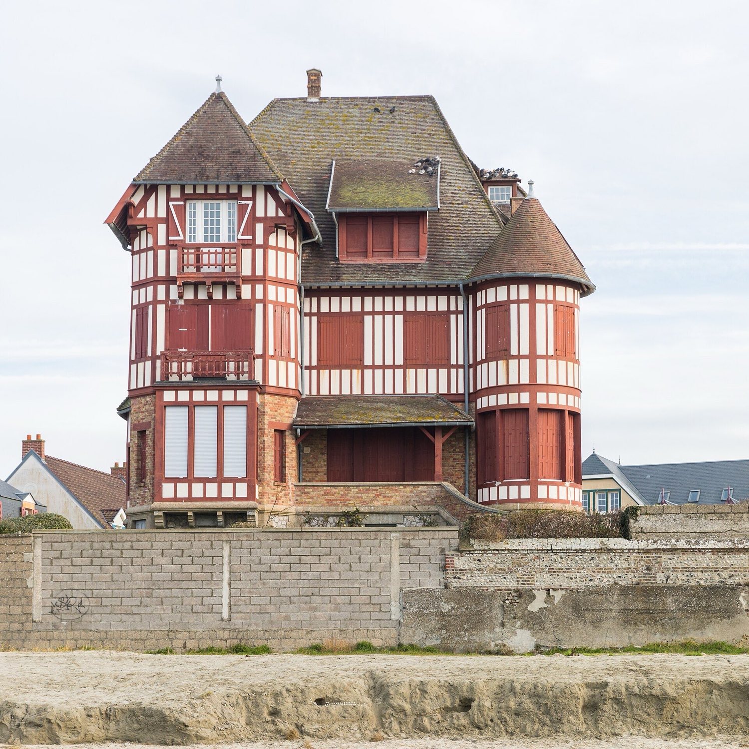 Villa Belle Époque sur la plage du Crotoy